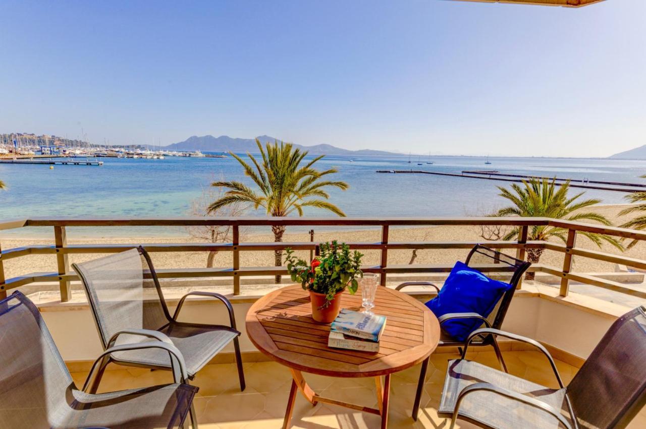Beachfront Apartment Simar By Sealand Villas Puerto Pollensa Exterior foto