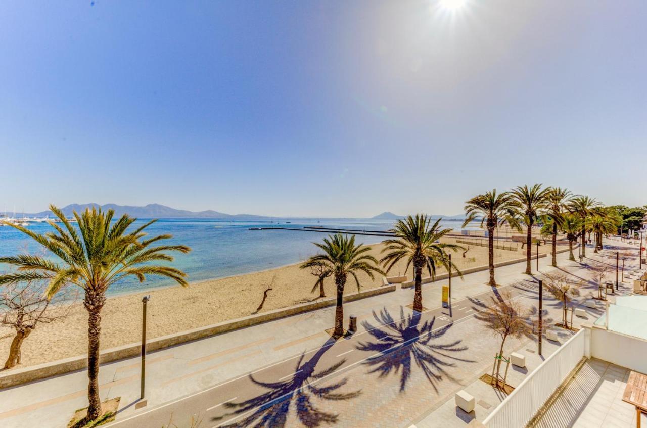 Beachfront Apartment Simar By Sealand Villas Puerto Pollensa Exterior foto