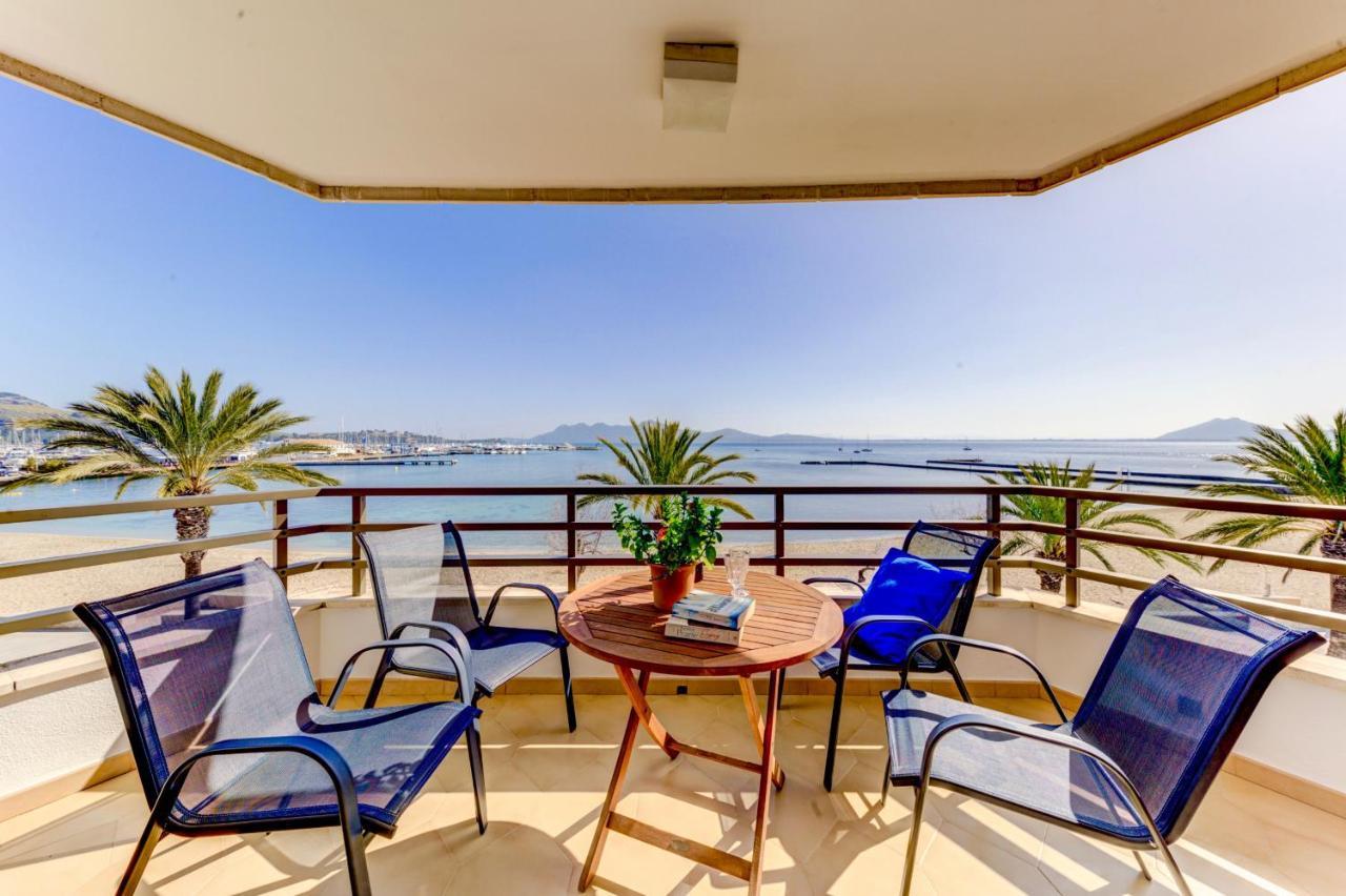 Beachfront Apartment Simar By Sealand Villas Puerto Pollensa Exterior foto
