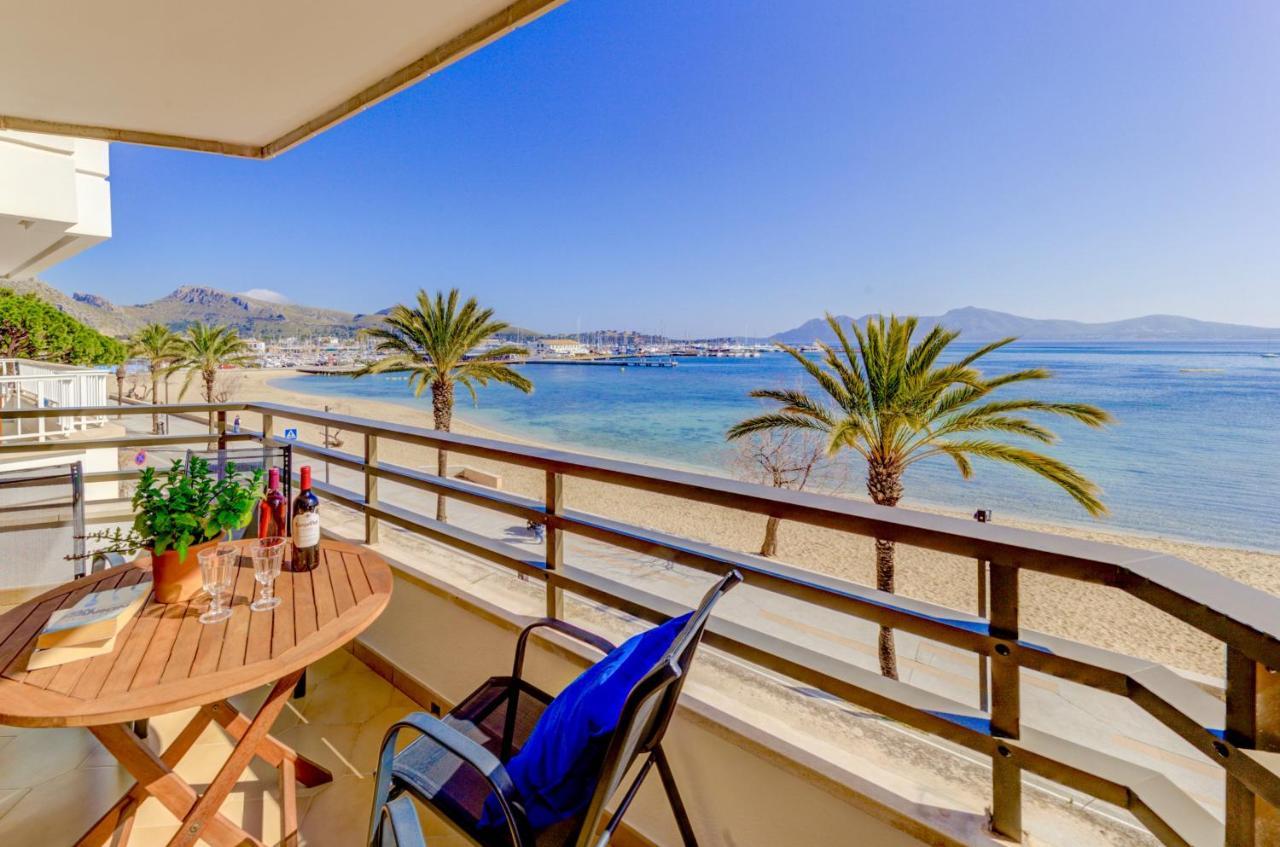 Beachfront Apartment Simar By Sealand Villas Puerto Pollensa Exterior foto