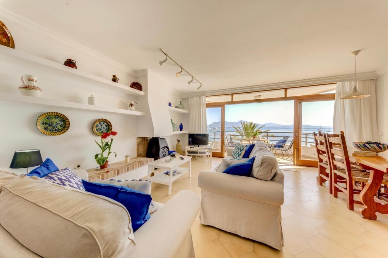 Beachfront Apartment Simar By Sealand Villas Puerto Pollensa Exterior foto