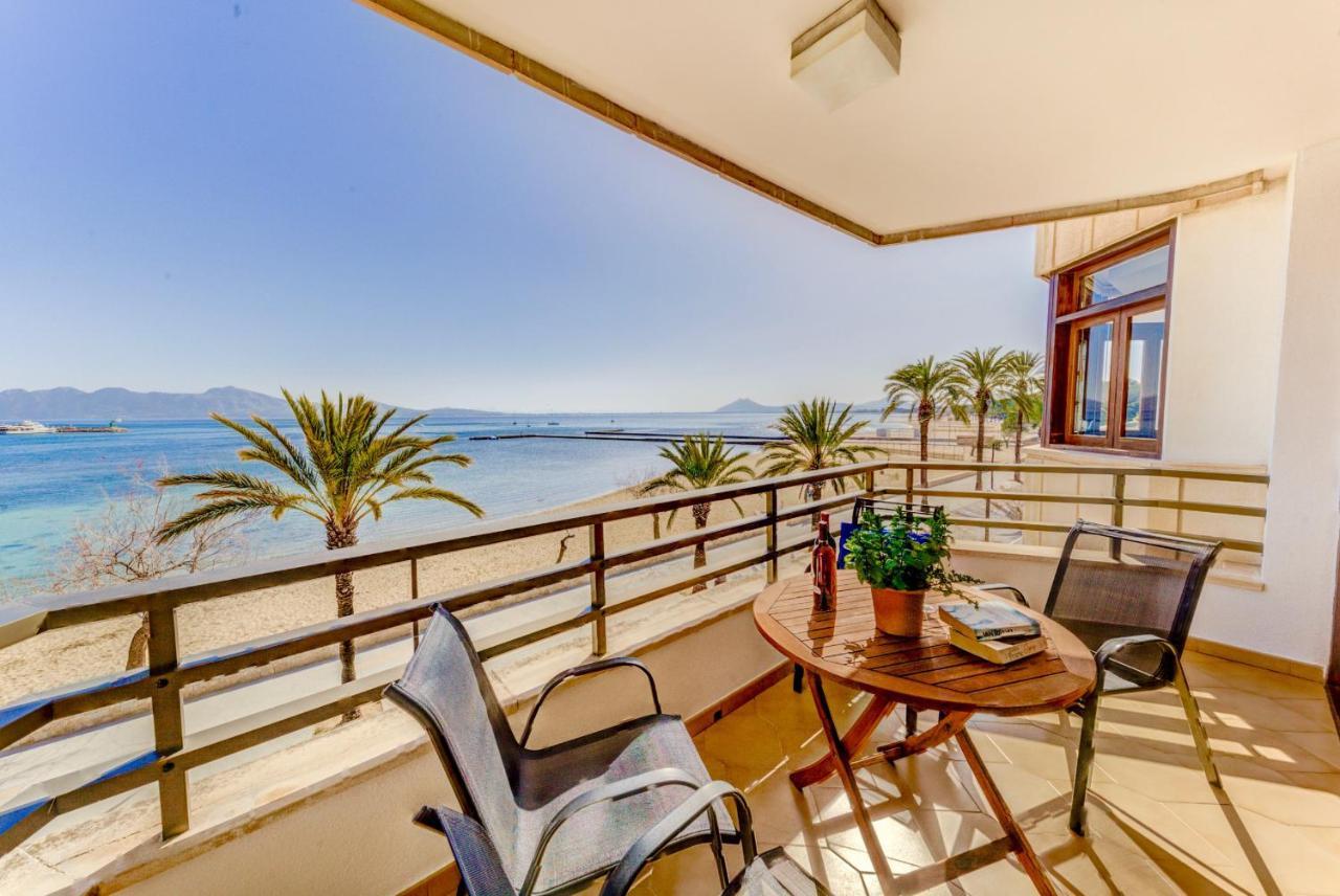 Beachfront Apartment Simar By Sealand Villas Puerto Pollensa Exterior foto