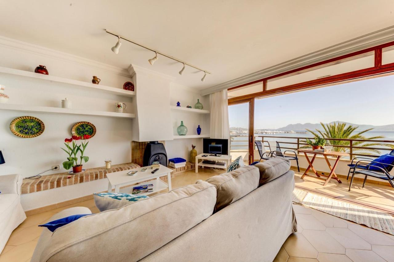 Beachfront Apartment Simar By Sealand Villas Puerto Pollensa Exterior foto