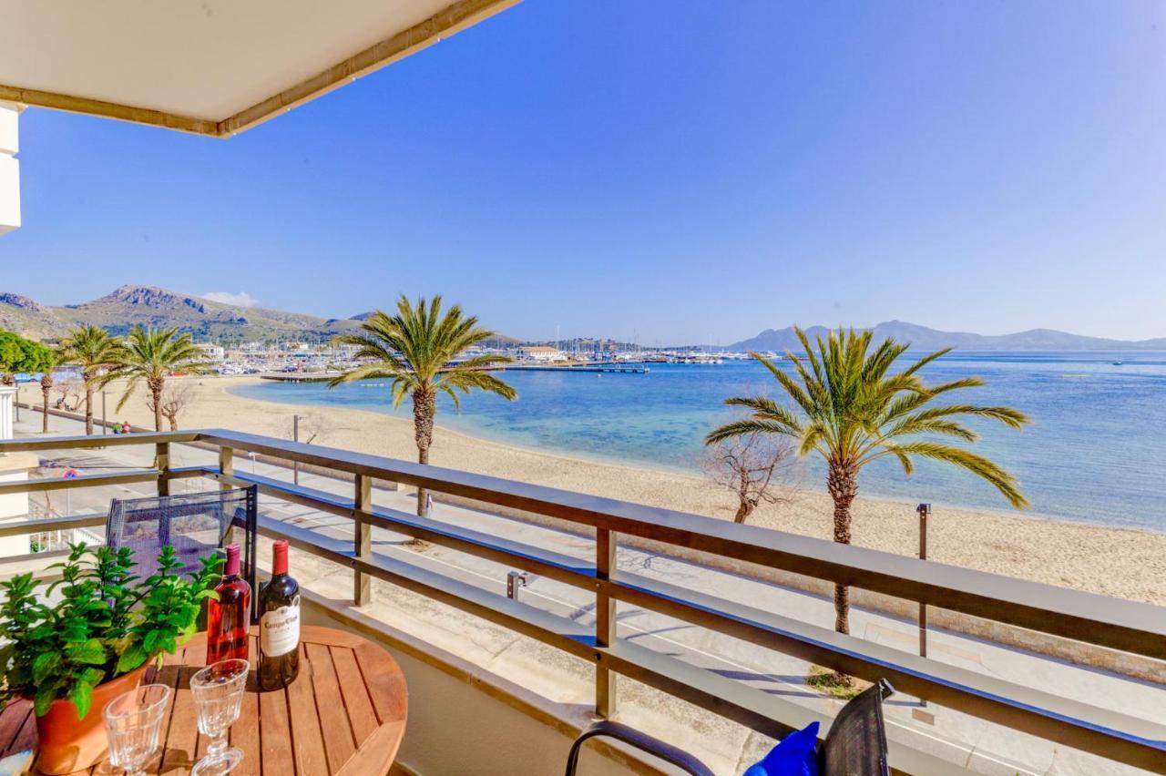 Beachfront Apartment Simar By Sealand Villas Puerto Pollensa Exterior foto